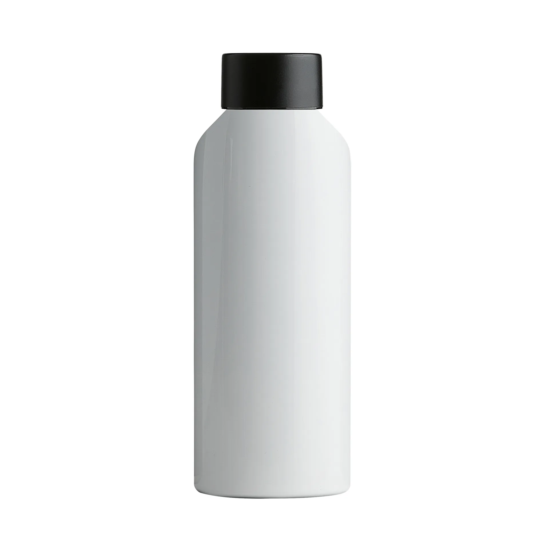 To Go Aluminiumflasche 0,5 L, Shiny white Aida