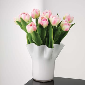 Tulip Vase 20cm - Weiß - Aida