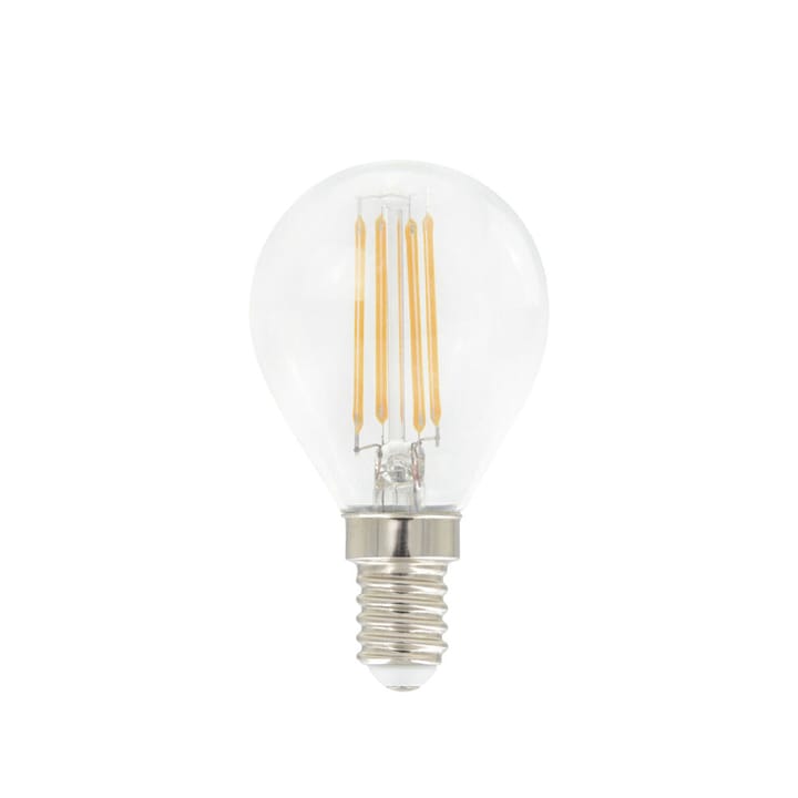 Airam Filament LED 3-Stufen dimmbare-ball Glühbirne - Klar, mit Speicher, p45 e14, 5w - Airam