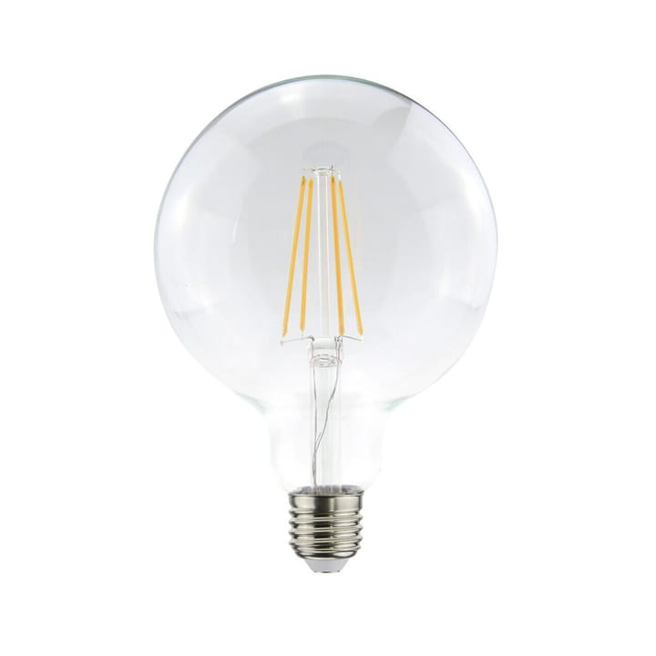 Airam Filament LED 3-Stufen dimmbare-glob Glühbirne - Klar, mit Speicher, 125mm e27, 7w - Airam