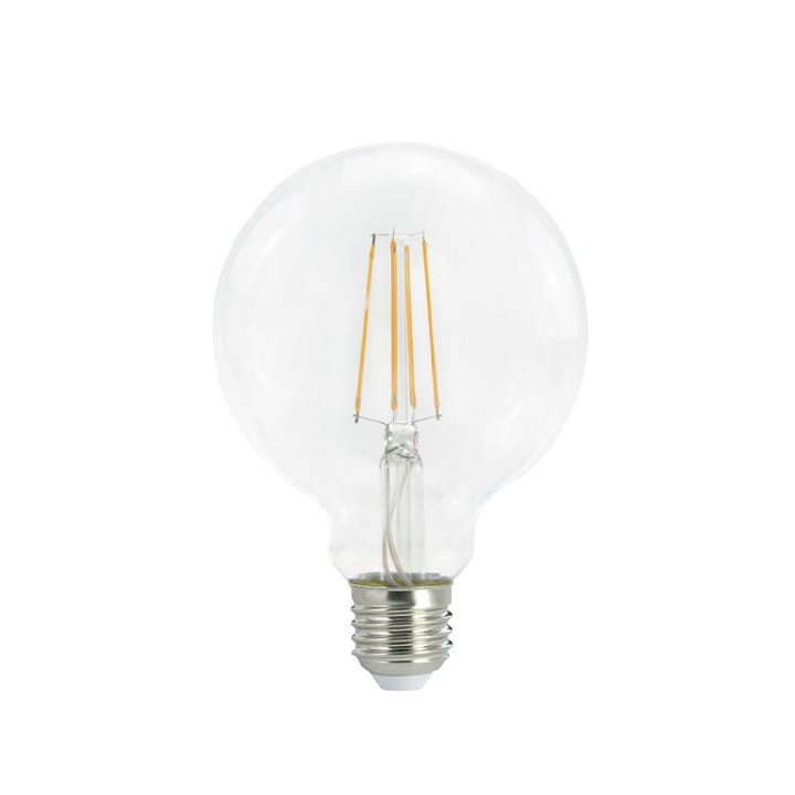 Airam Filament LED 3-Stufen dimmbare-glob Glühbirne - Klar, mit Speicher, 95mm e27, 7w - Airam