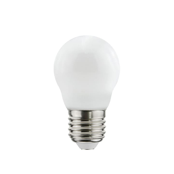 Airam Filament LED dim to warm-ball E27 Glühbirne - Opal, p45 e27, 5w - Airam