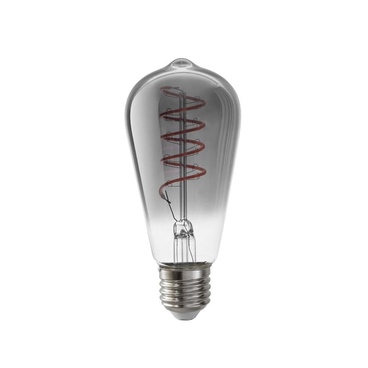 Airam Filament LED-Edison Glühbirne - Rauch, dimmbar, Spirale E27, 5W - Airam