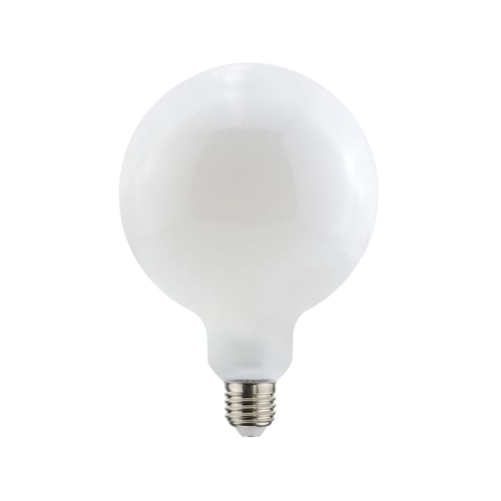 Airam Filament LED- glob 125mm Glühbirne - Opal, dimmbar e27, 9w - Airam