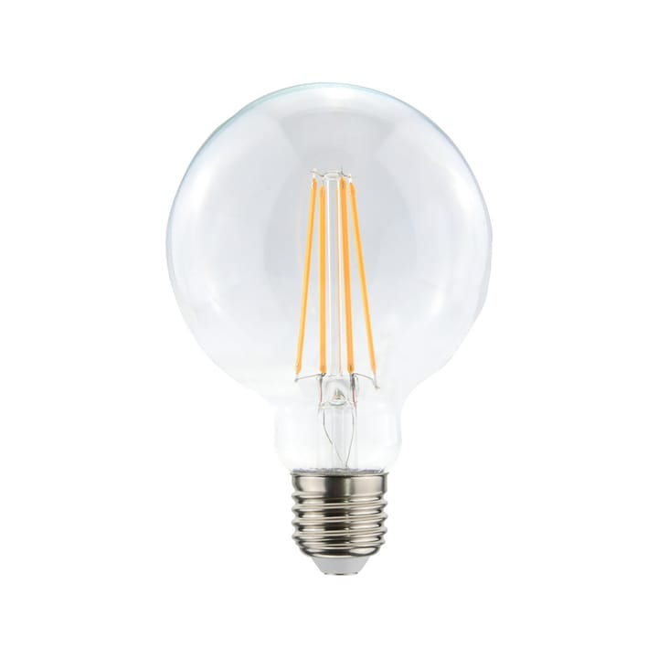 Airam Filament LED-glob 95mm Glühbirne - Klar-dimmbar-4-flammig e27-5w - Airam