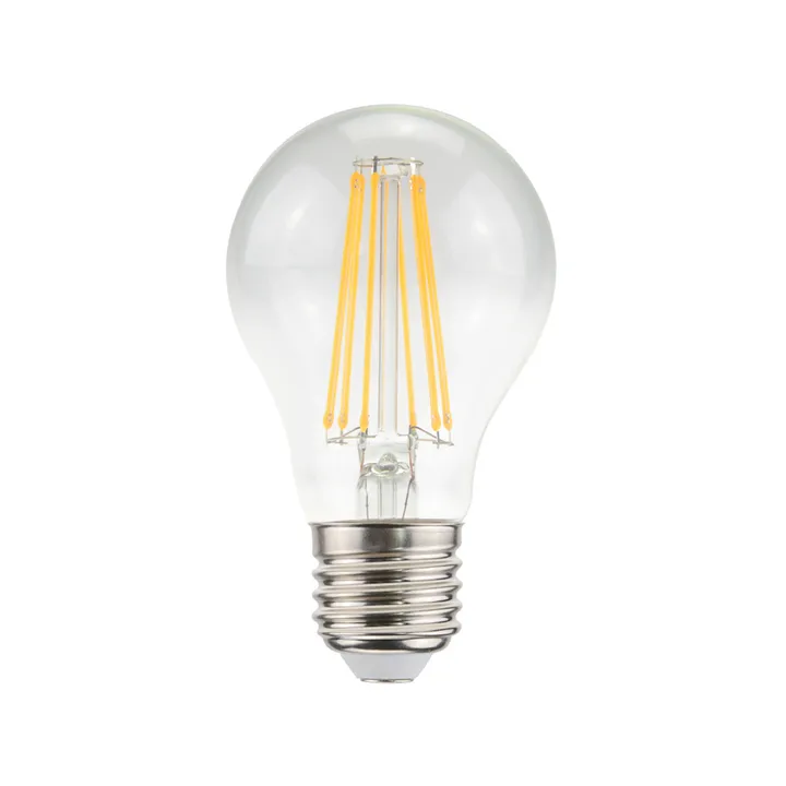 Airam Filament LED Glühbirne E27 - Klar, dimmbar, 2700K 806lm 7W - Airam