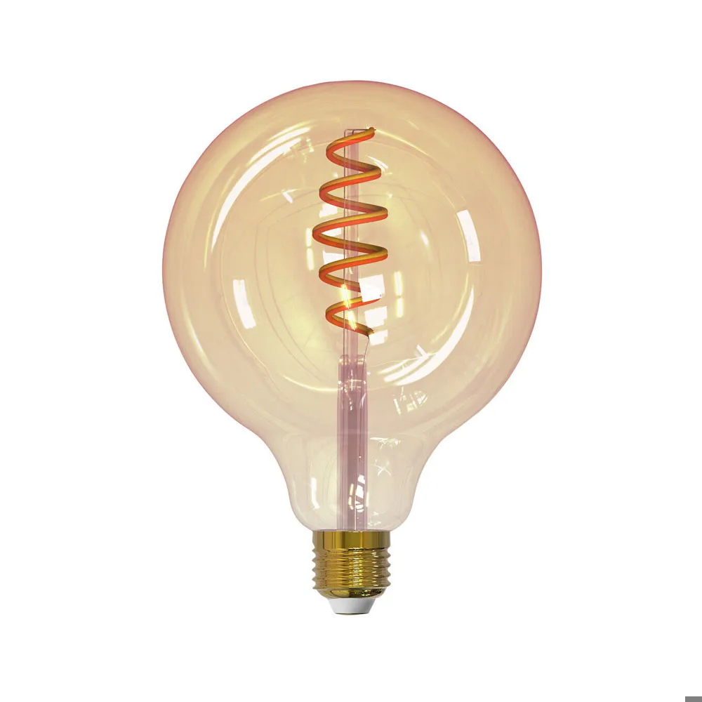 Airam Airam Smarta Hem Filament LED-glob Glühbirne Amber, 125mm, spiral e27, 6w