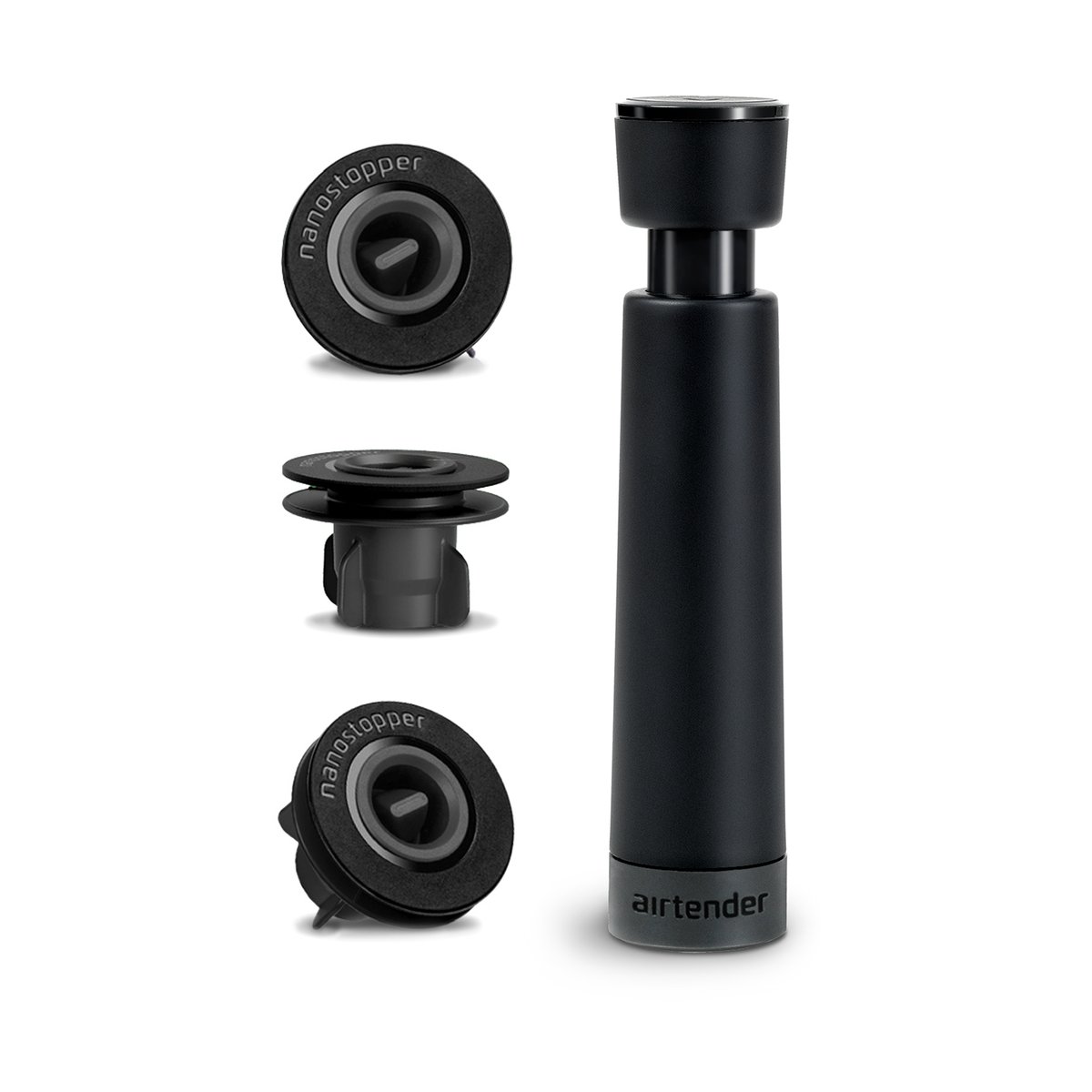 Airtender Airtender Vakuumverschluss Wein 3 Stk. Stoppers