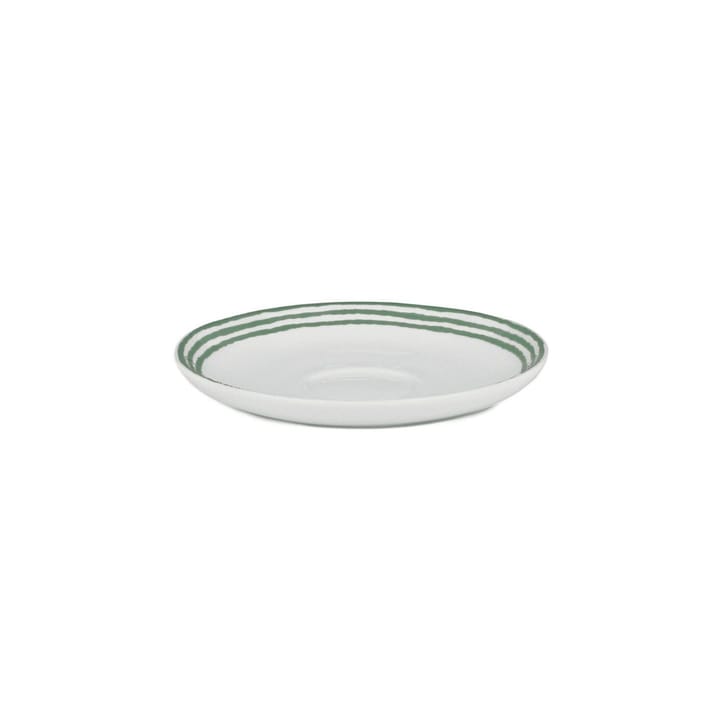 Acquerello Untersetzer für mocha Tasse Ø 12cm - weiß-grün - Alessi