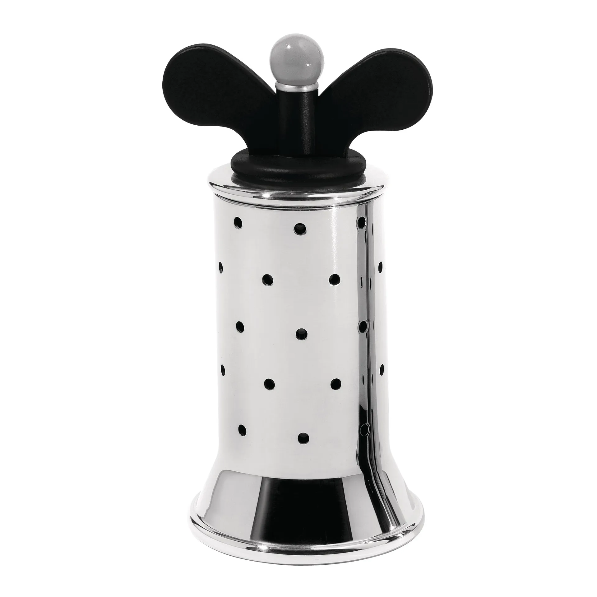 Alessi Pfeffermühle, Schwarz-Edelstahl Alessi