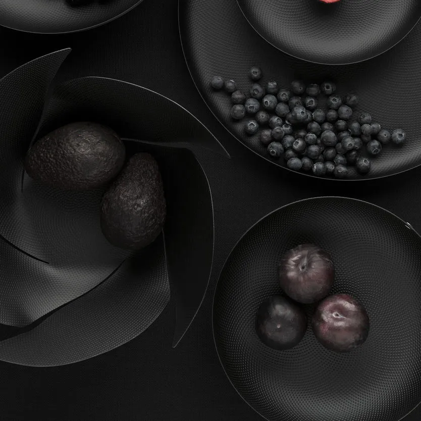 Alessi Servierschale schwarz, 24cm Alessi