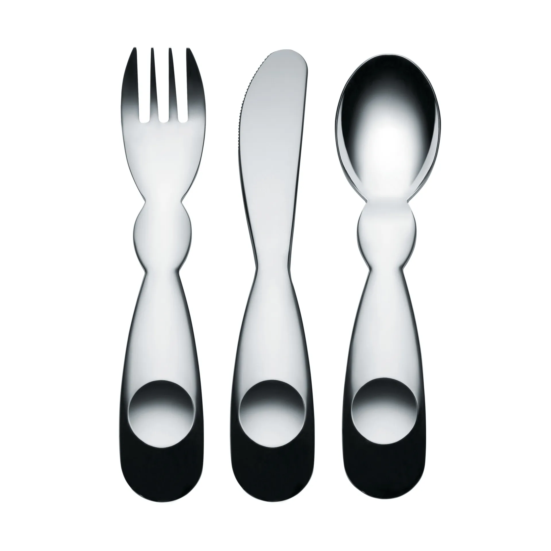 Alessini Besteck Kinderset, 3 Teile Alessi