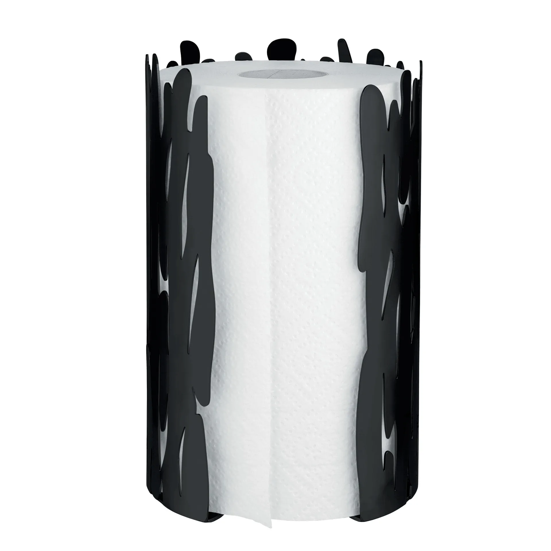 Barkroll Küchenpapierhalter, Schwarz Alessi
