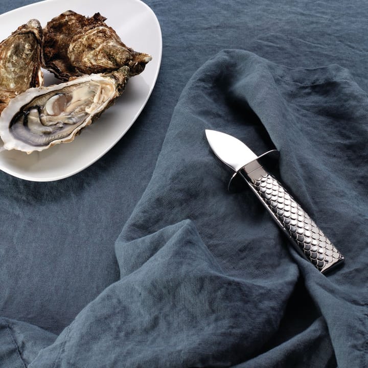 Colombina Fish Austernmesser, Edelstahl Alessi
