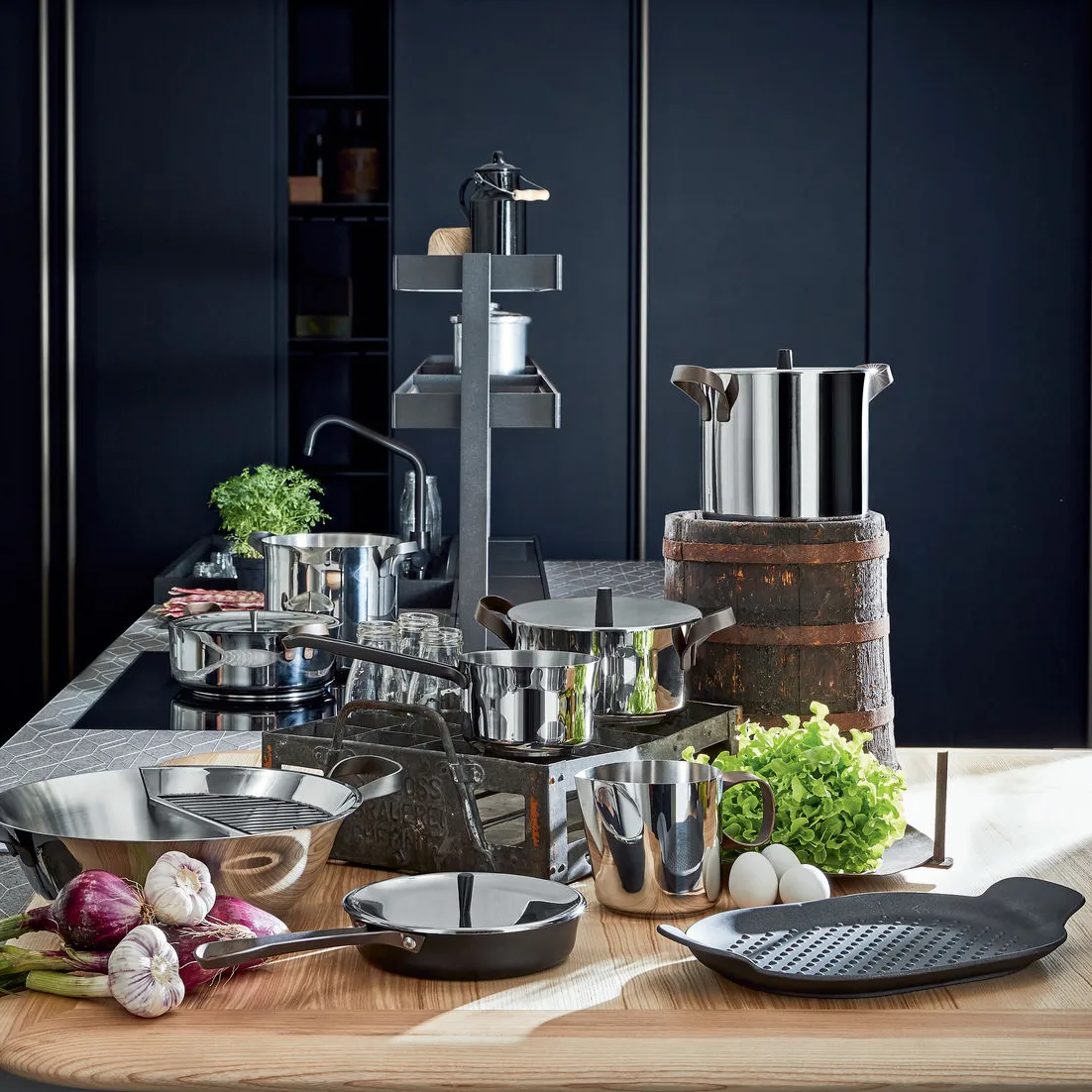 Edo Gusseisen Grillpfanne, 24,5 x 40cm Alessi