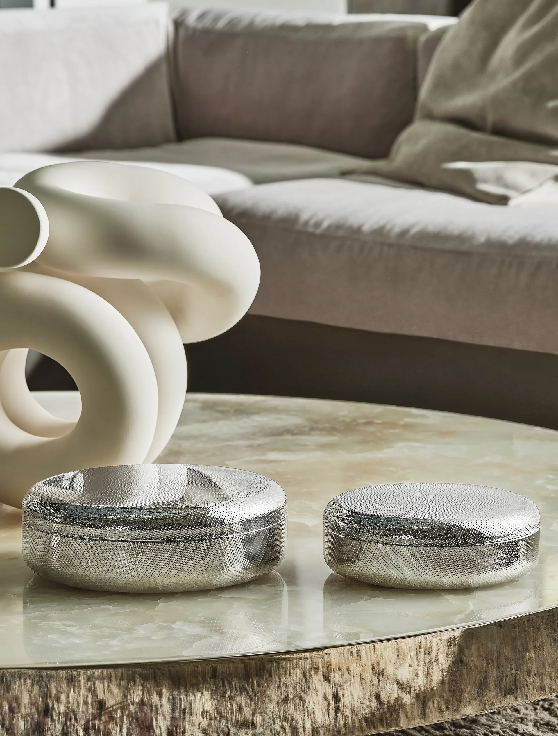 Extra ordinary texture Verwahrungsdose, Ø28cm Alessi