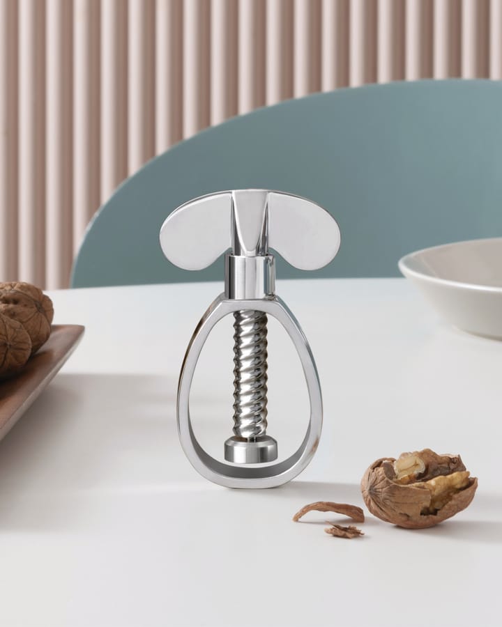 Farfalla Nussknacker, Edelstahl Alessi
