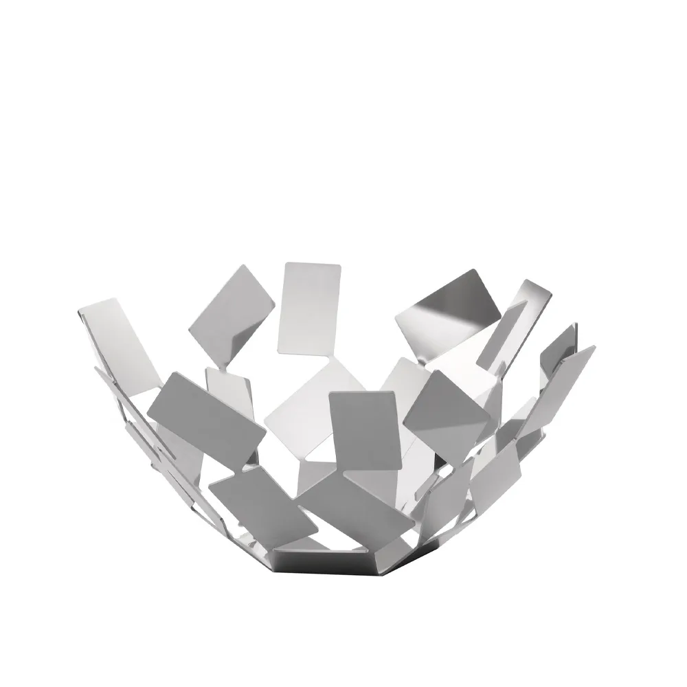 La Stanza dello Scirocco Korb, Edelstahl, large Alessi