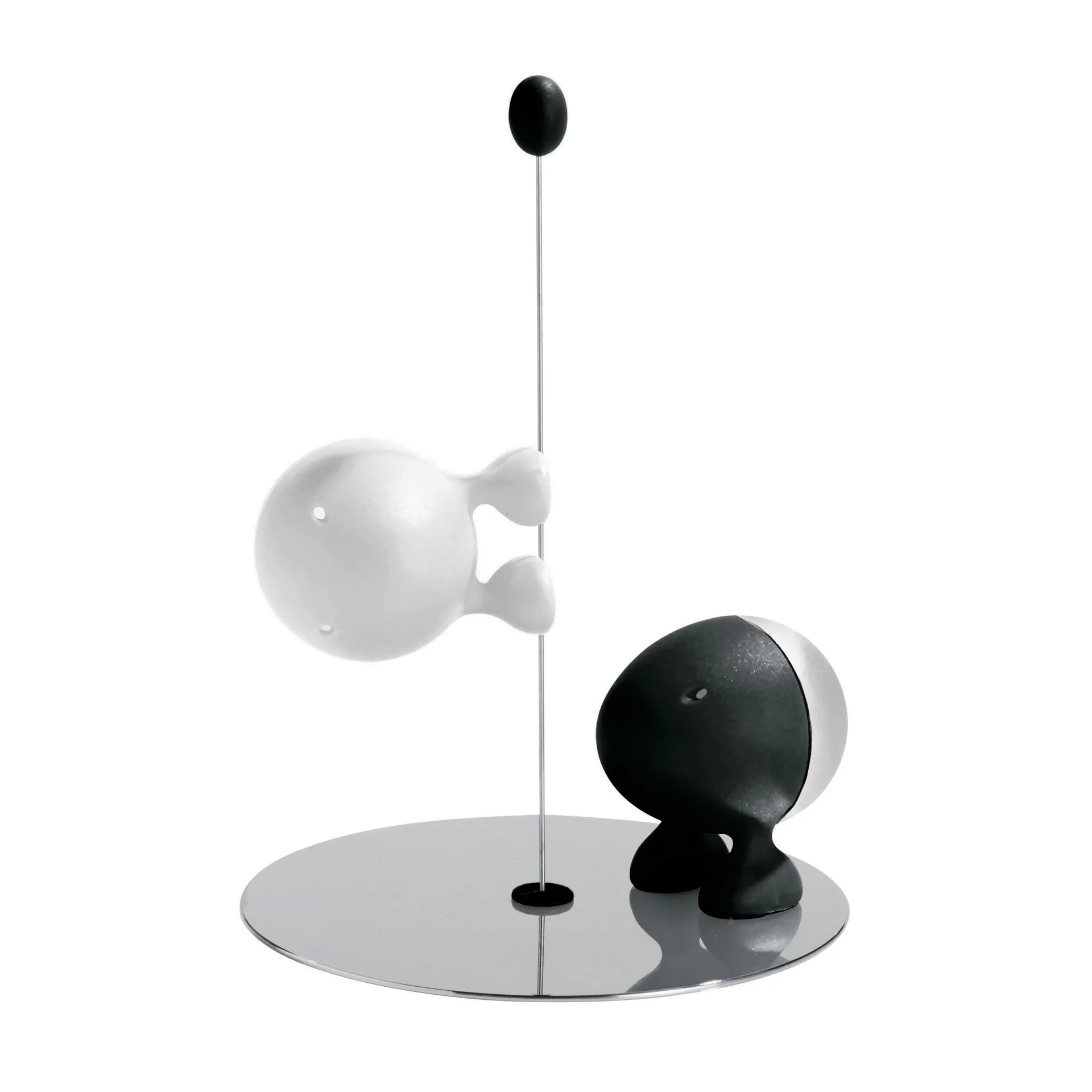 Lilliput Salz - und Pfefferset, Schwarz-weiß Alessi