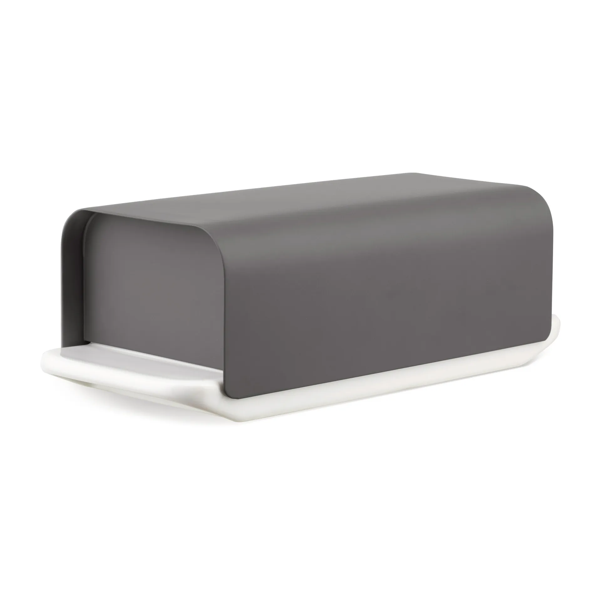 Mattina Butterdose 9,5 x 21 cm, Dunkelgrau Alessi