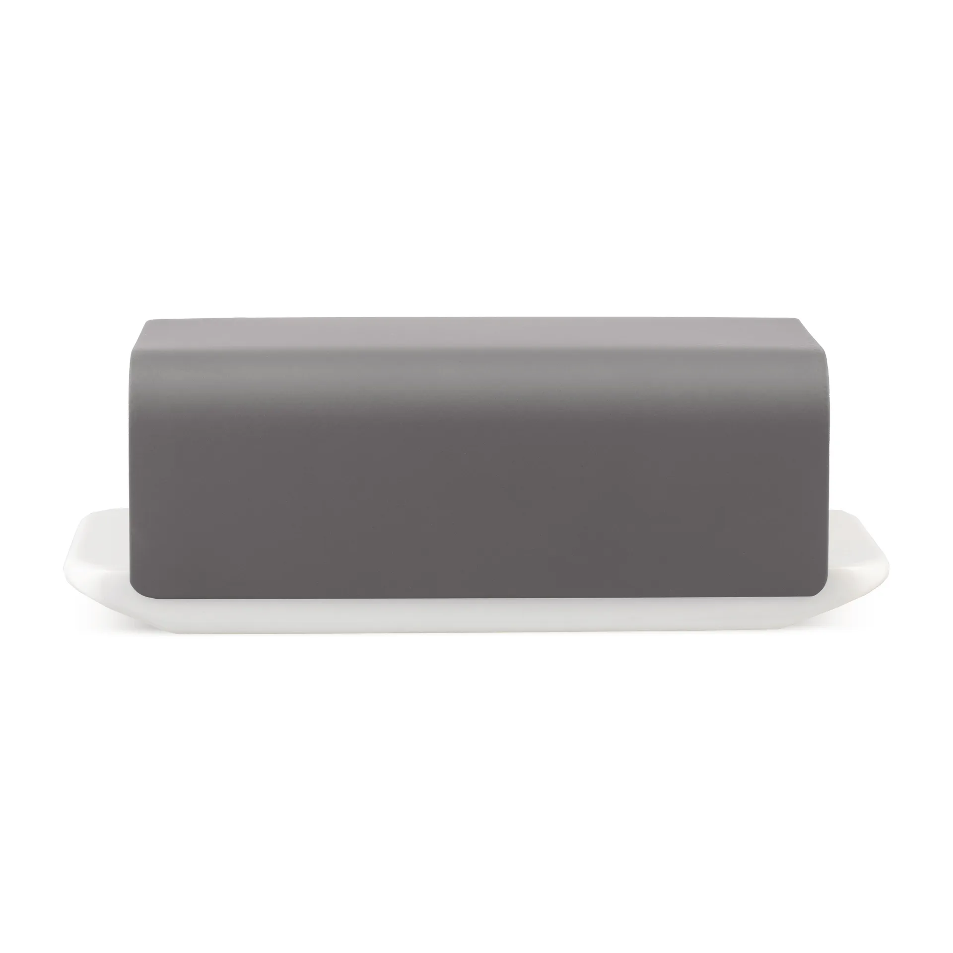 Mattina Butterdose 9,5 x 21 cm, Dunkelgrau Alessi