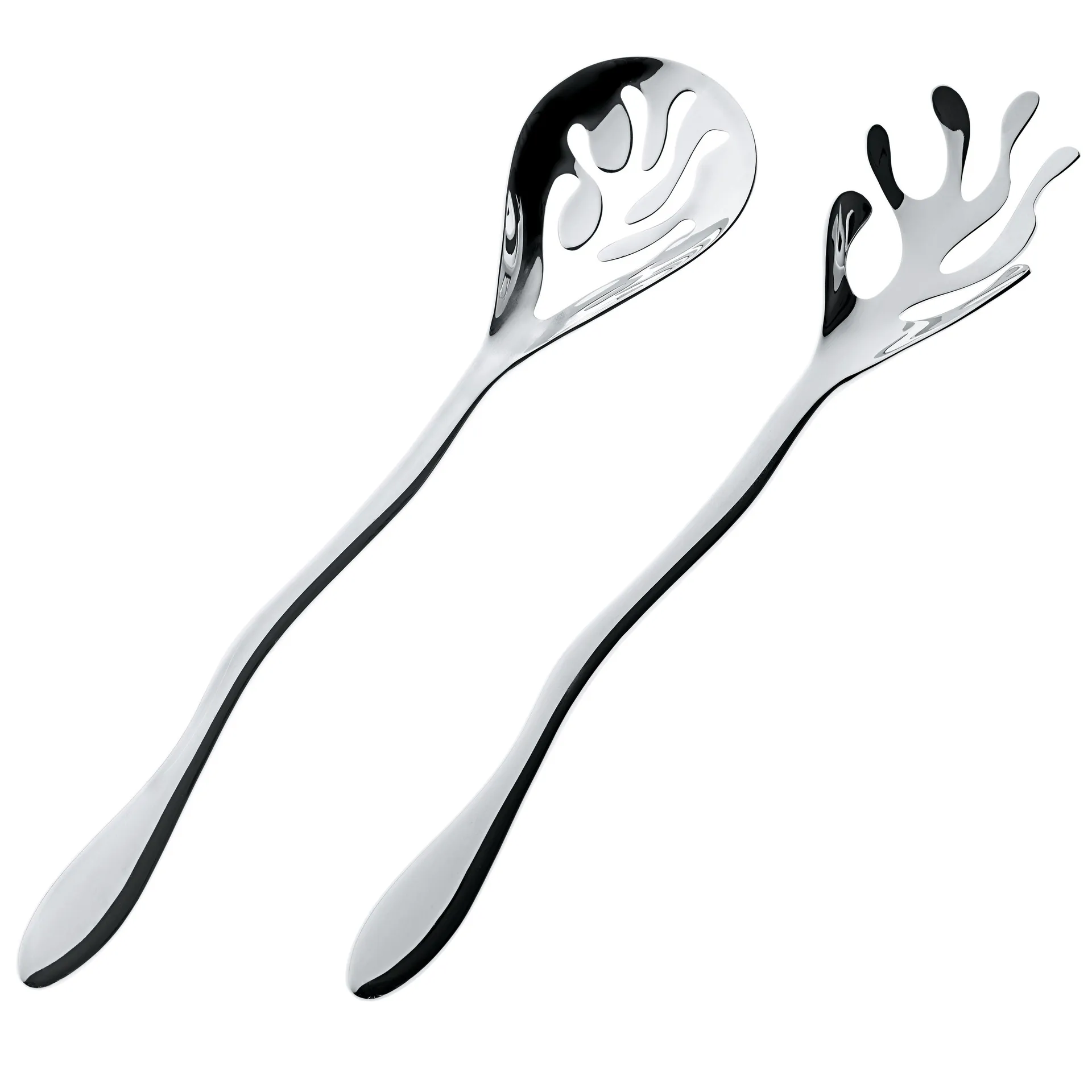 Mediterraneo Salatset, Edelstahl Alessi