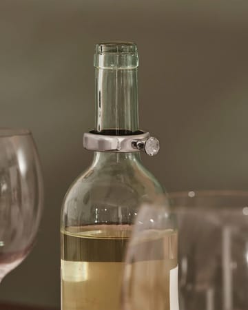 Noè Tropf-stopp für Flasche Ø 4,4 cm - Edelstahl - Alessi