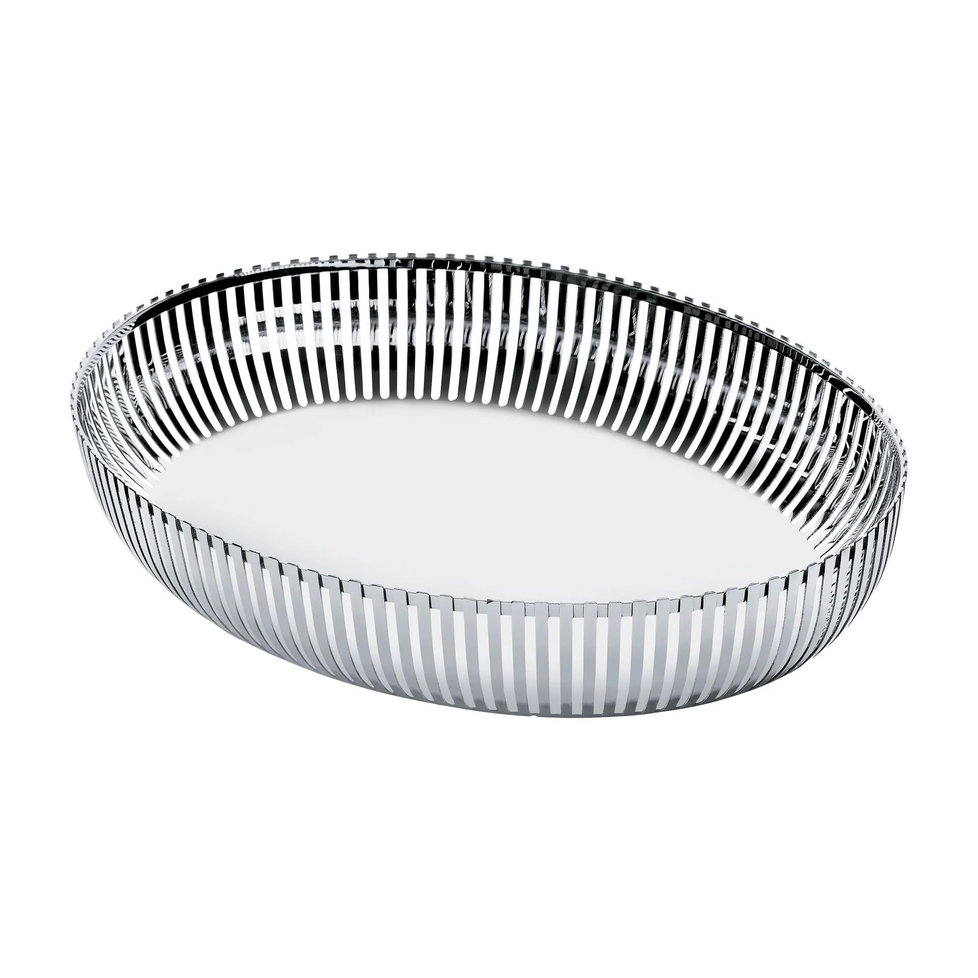 PCH06 Korb oval 20 x 26 cm, Edelstahl Alessi