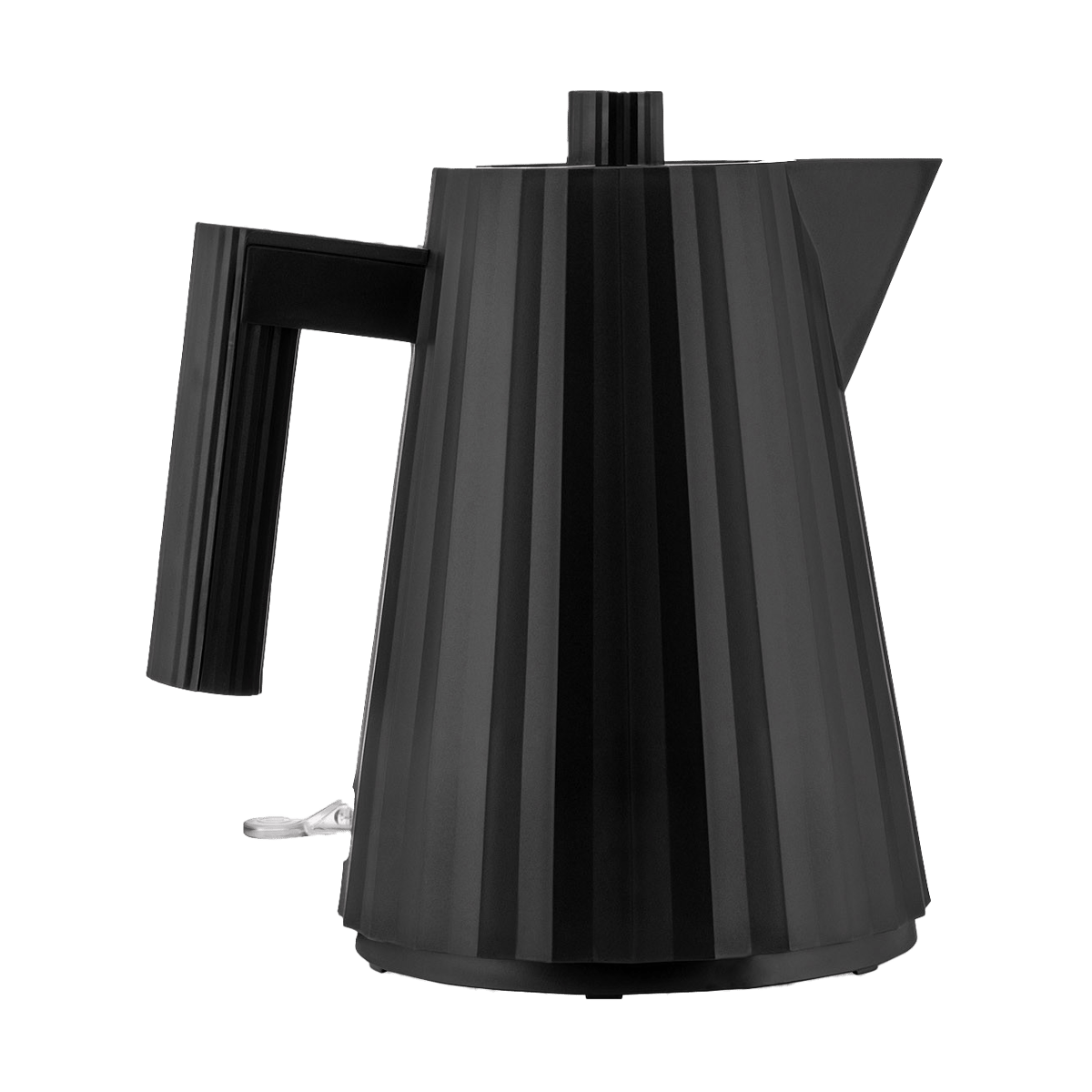 Alessi Plissé Wasserkocher 1 l Schwarz