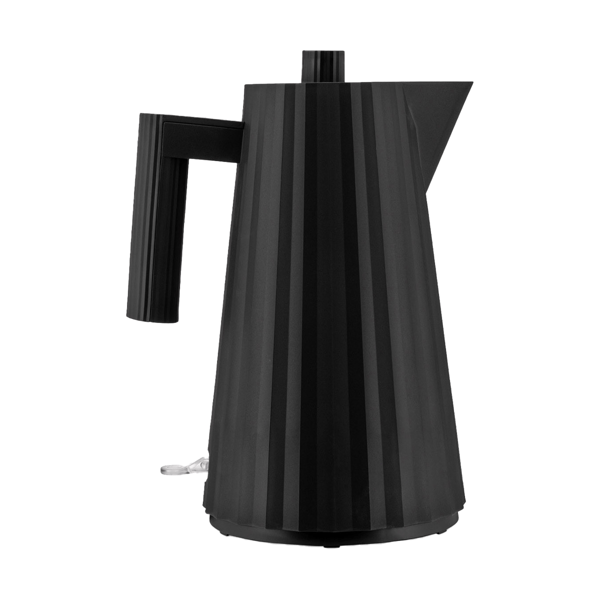 Alessi Plissé Wasserkocher 1,7 l Schwarz