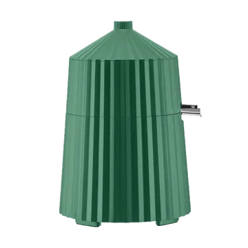 Plissé Zitruspresse - Grün - Alessi