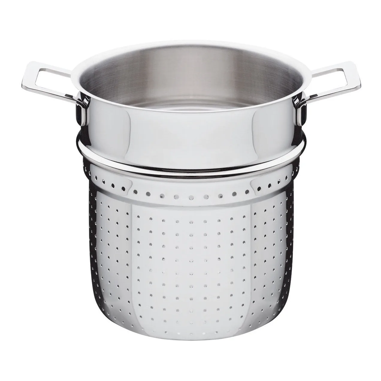 Pots&Pans Sieb-Pastasieb, 5 L Alessi