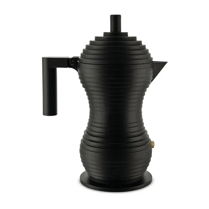Pulcina Espressokocher schwarz - 15 cl, 3 Tassen - Alessi