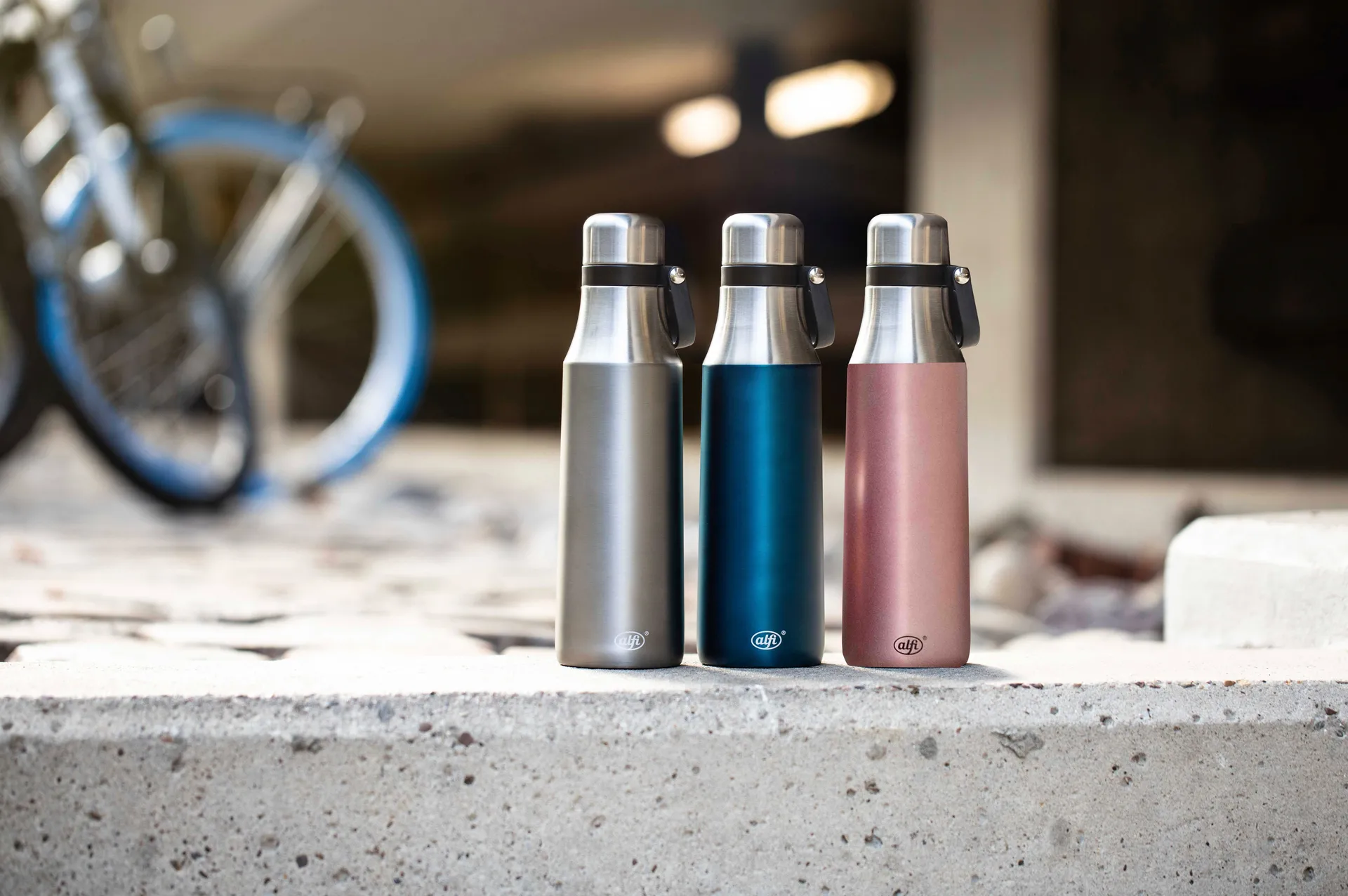 City Wasserflasche doppelwandig 0,5 l, Rosa satin Alfi