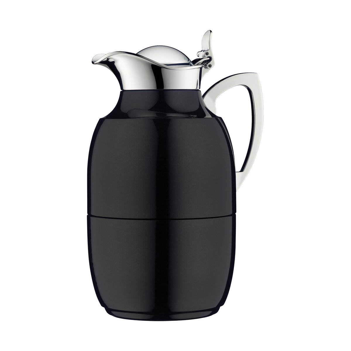 Alfi Juwel Thermoskanne 1 l Blank schwarz-rostfreier Stahl