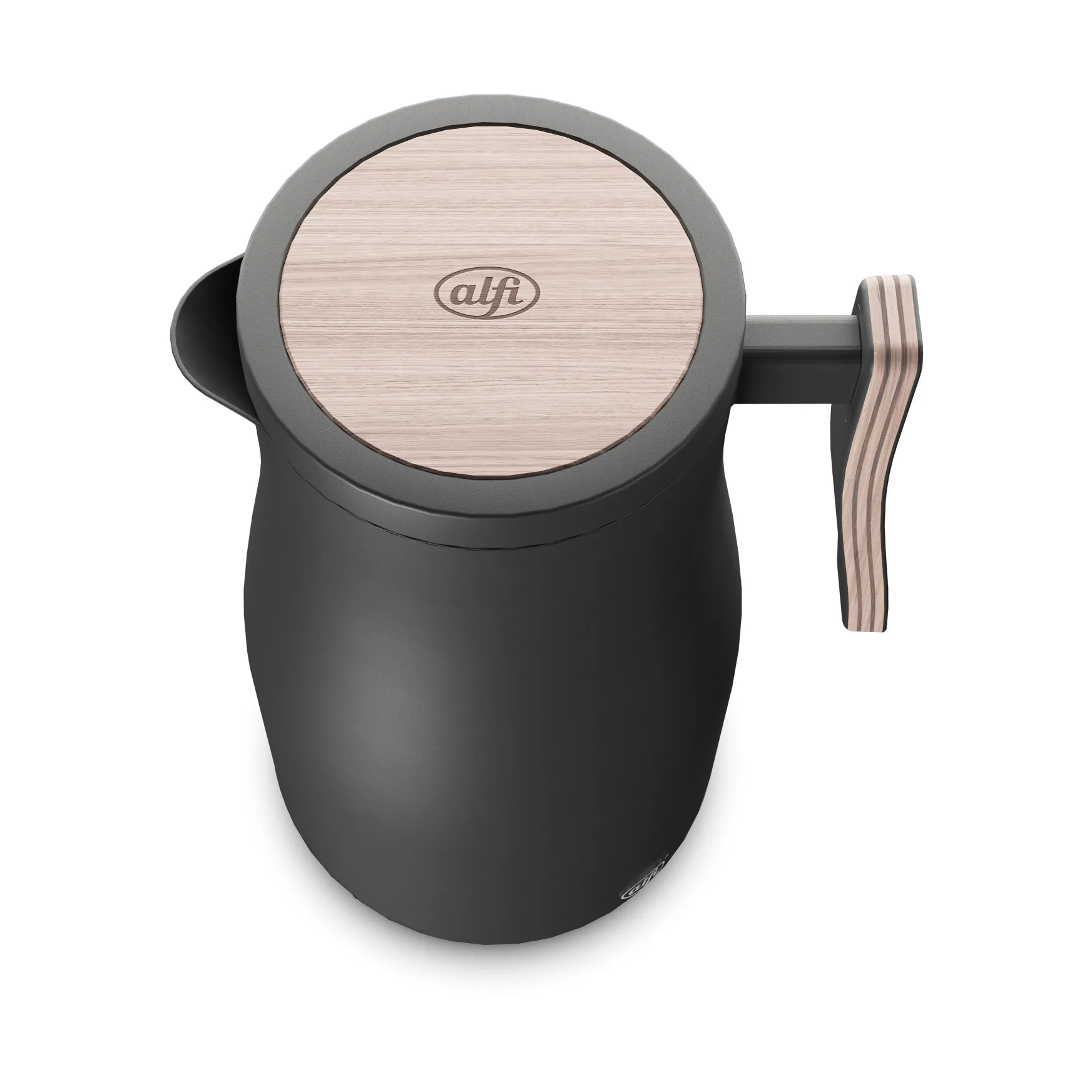 Studio Allure Thermoskanne 1 l, Mattschwarz Alfi