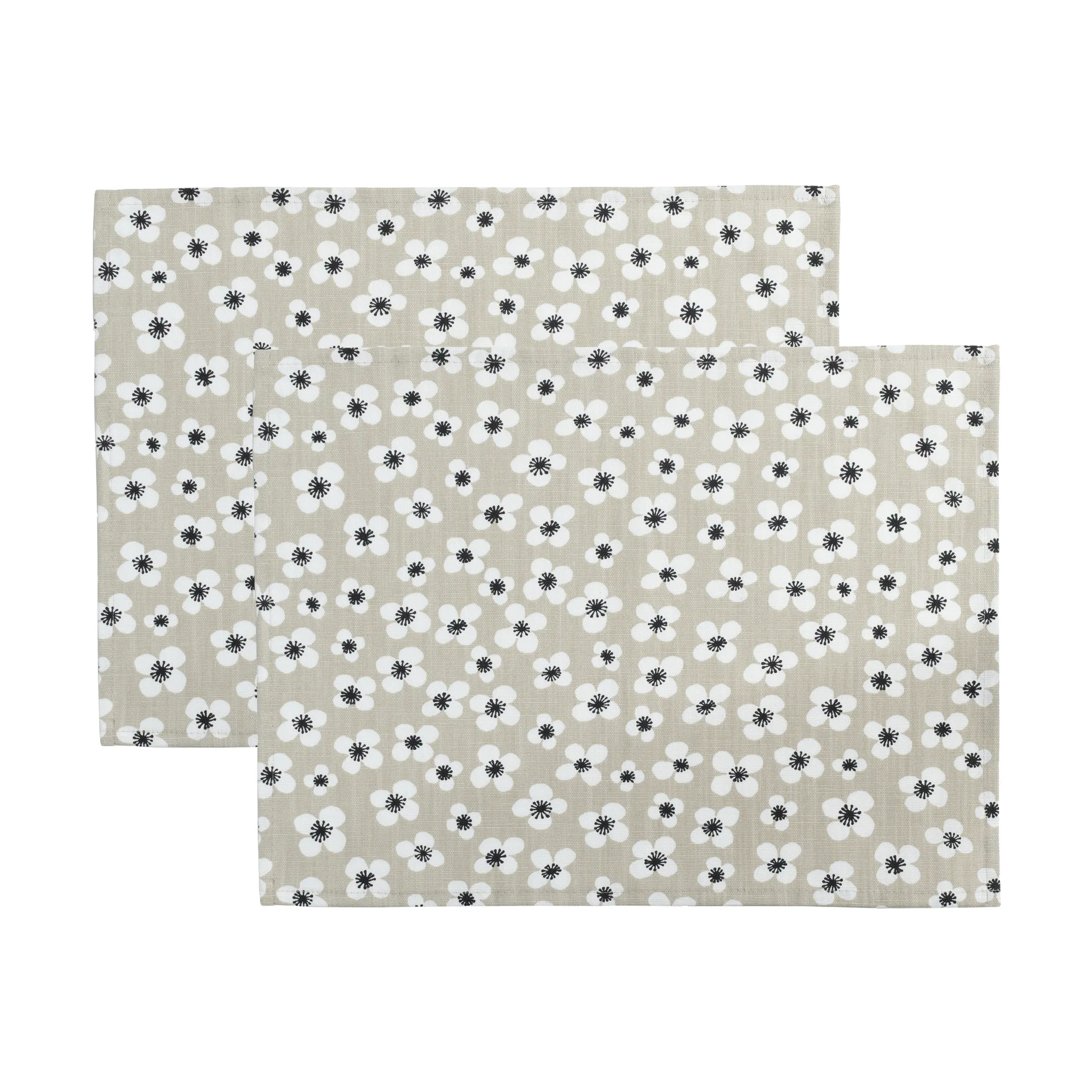 Belle Amie Tischset 2-teilig, Beige, 34 x 45 cm Almedahls