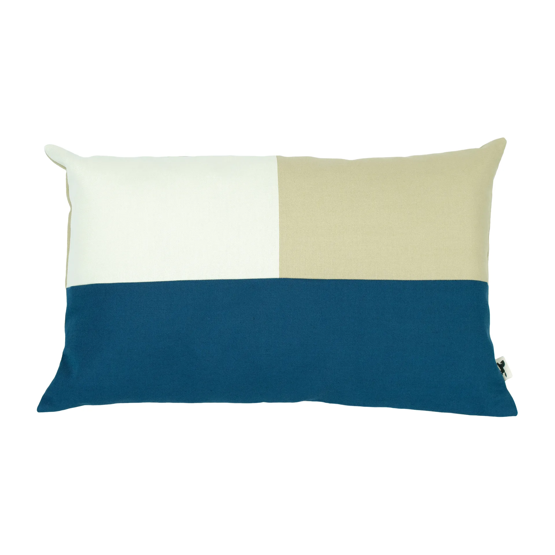 Brita Kissenbezug 40 x 65cm, Blau-beige Almedahls