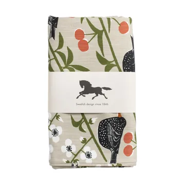 Kirschgarten Tischdecke - Beige, 145×250 cm - Almedahls