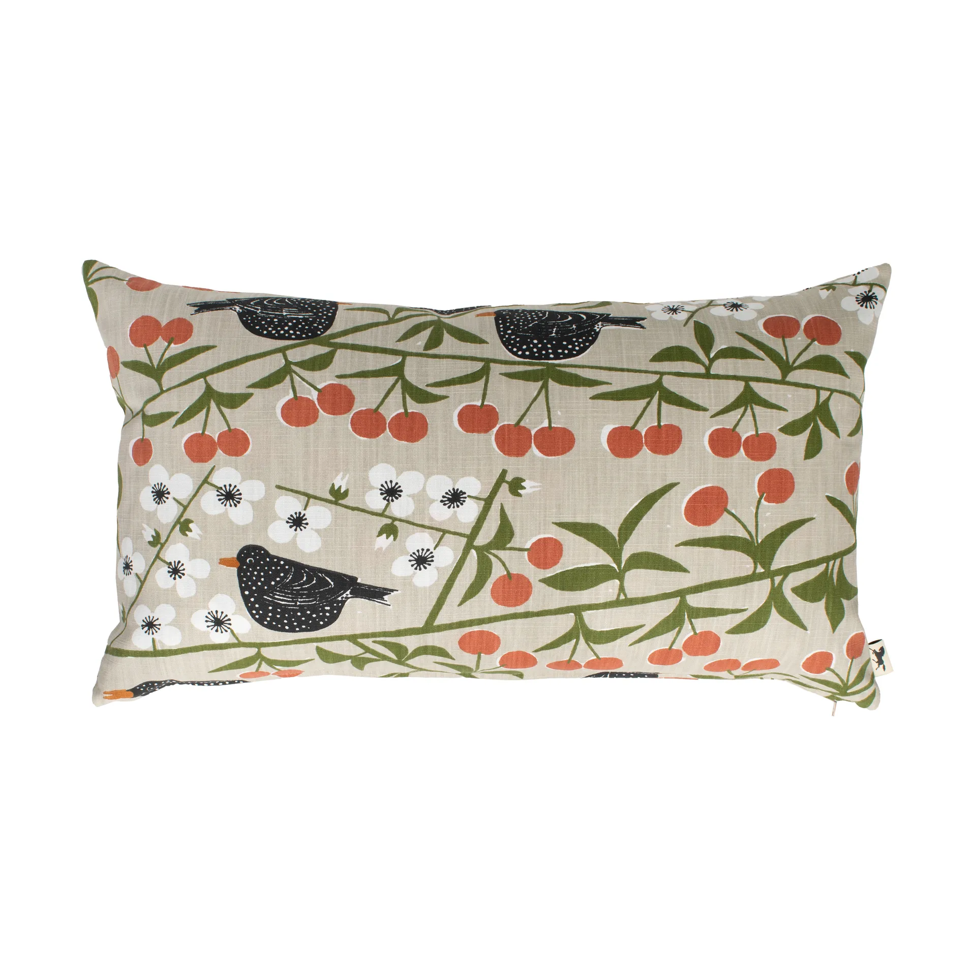 Kirschgarten Tischdecke, Beige, 40×70 cm Almedahls