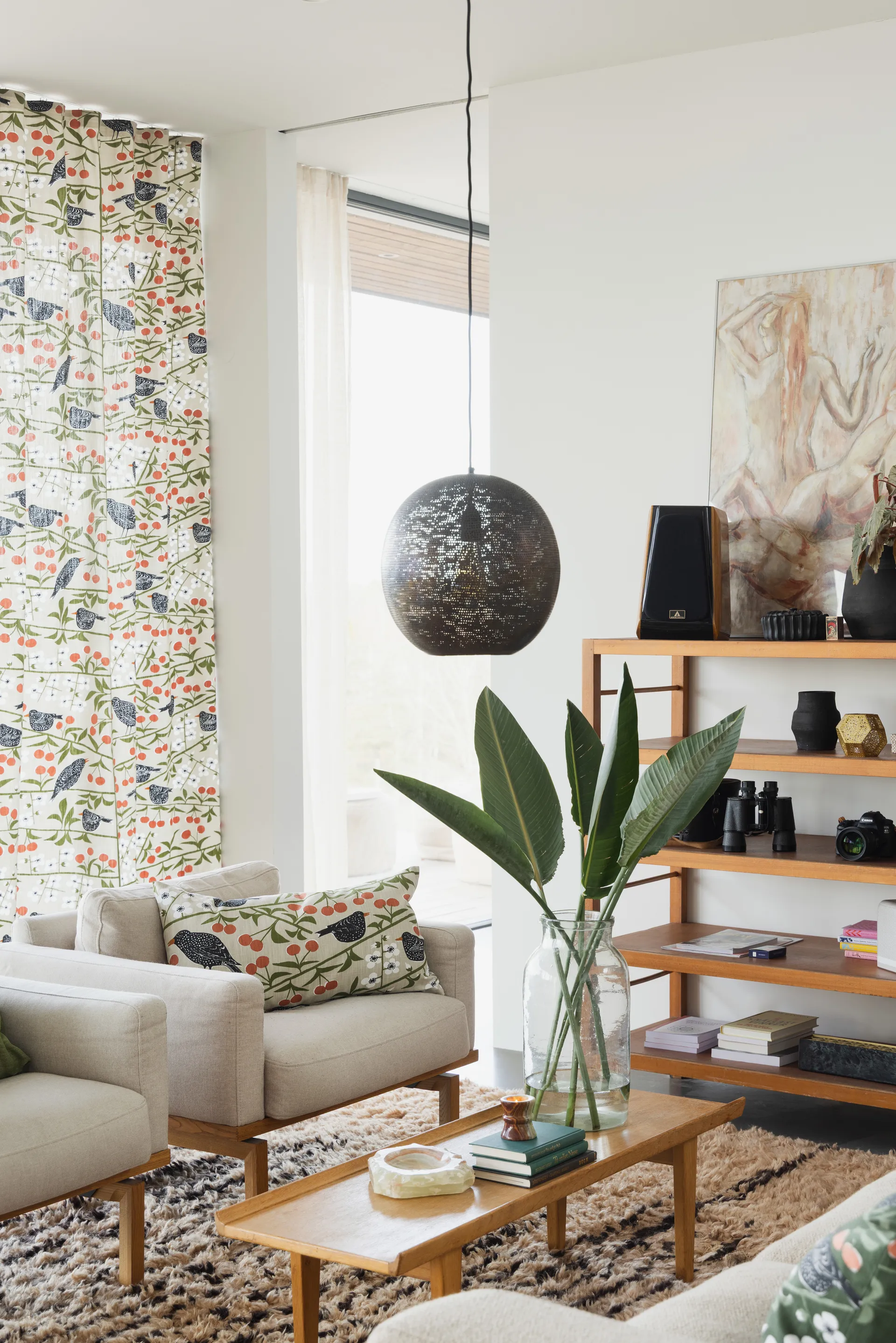 Kirschgarten Tischdecke, Beige, 40×70 cm Almedahls