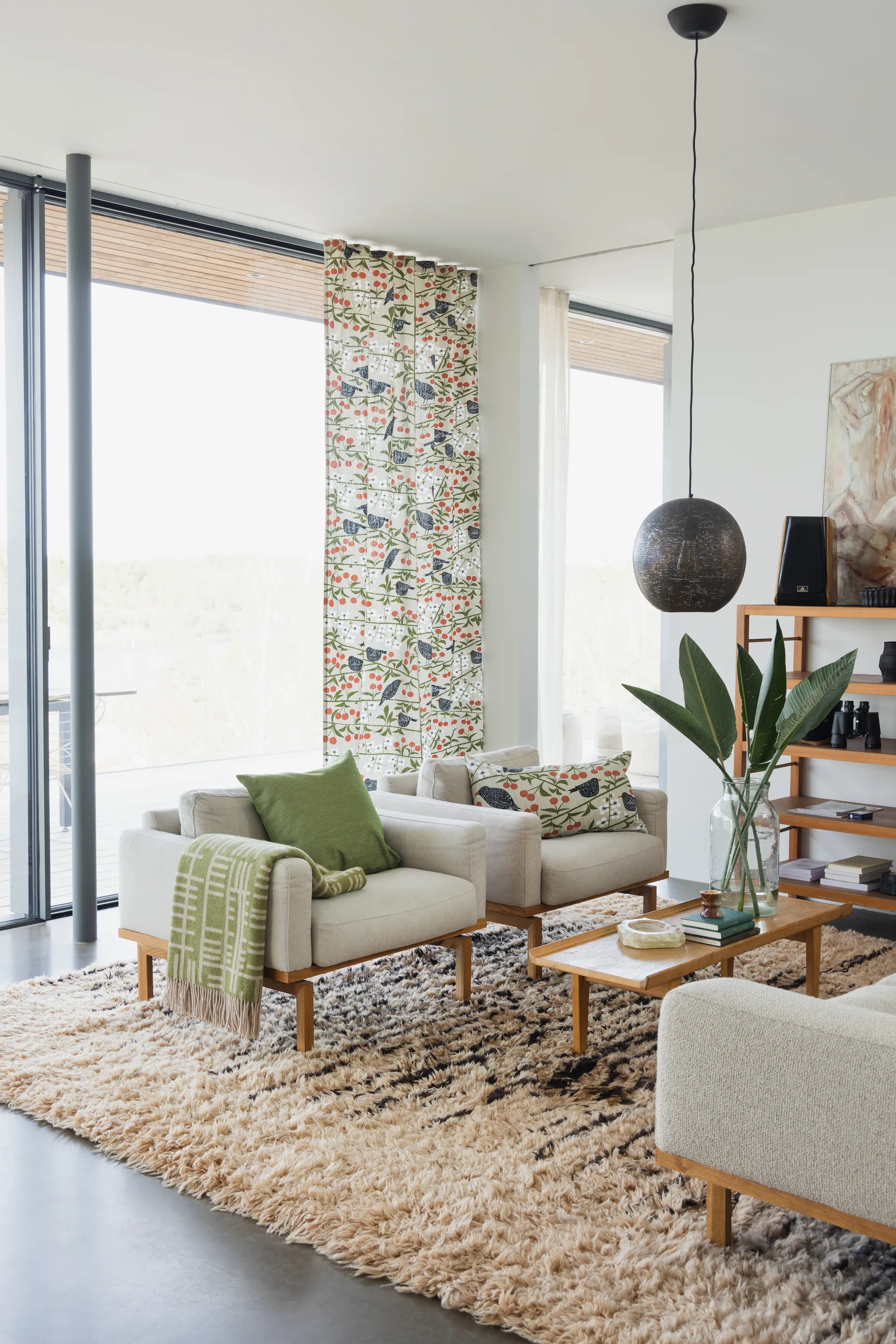 Kirschgarten Tischdecke, Beige, 40×70 cm Almedahls