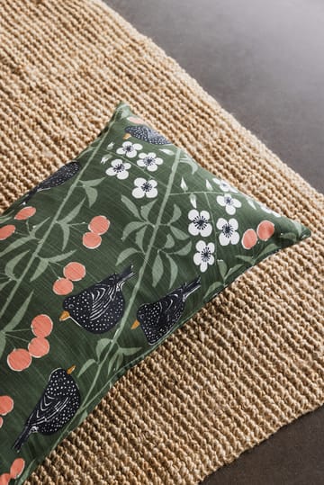 Kirschgarten Tischdecke - Dunkelgrün, 40×70 cm - Almedahls