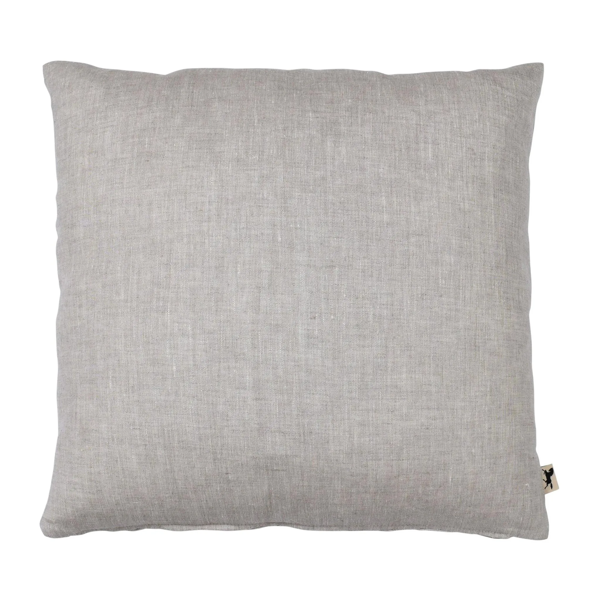 2er-Set Leinen-Kissenbezüge 40x40 Cm – Dekorativ & Weich Für Sofa, Gartenbank & Mehr