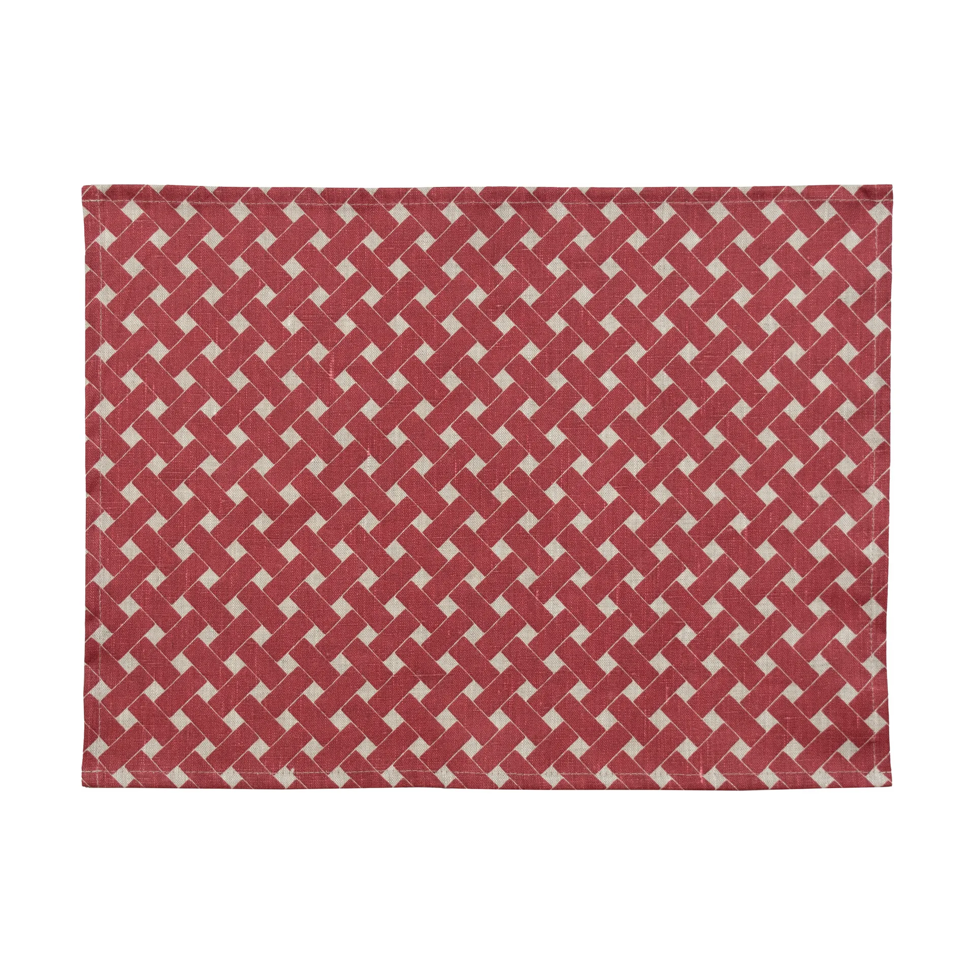 Korg Tischset 34 x 45cm 2er Pack, Rot  Almedahls