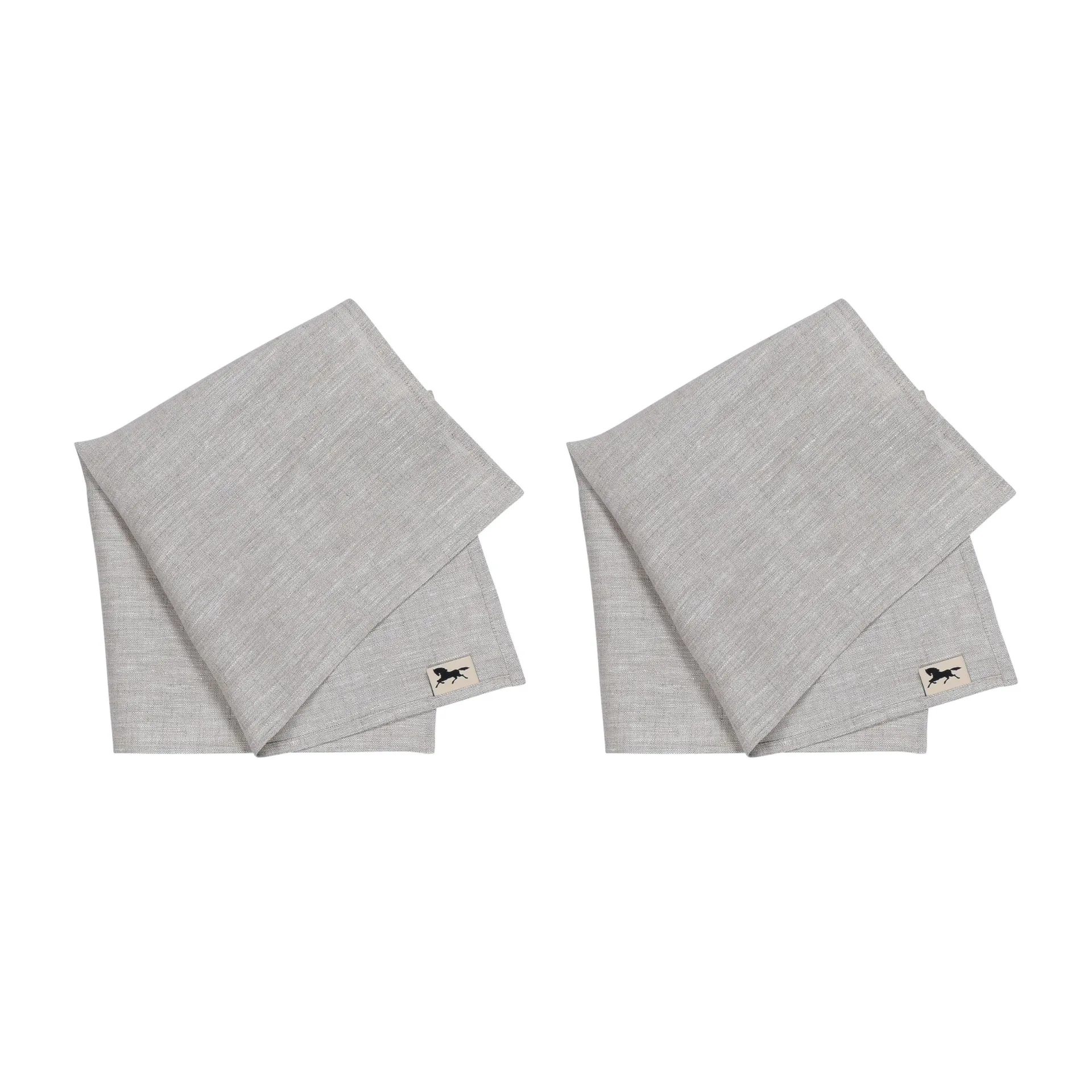 Leinen-Servietten 45 x 45 cm 2er-Pack, Natur Almedahls