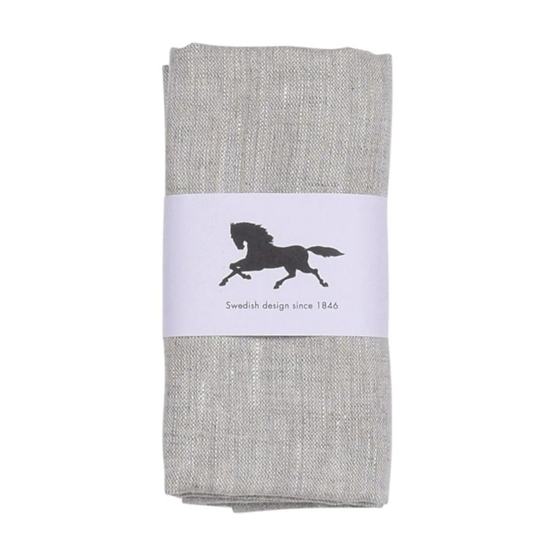 Leinen-Servietten 45 x 45 cm 2er-Pack, Natur Almedahls