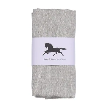 Leinen-Servietten 45 x 45 cm 2er-Pack - Natur - Almedahls