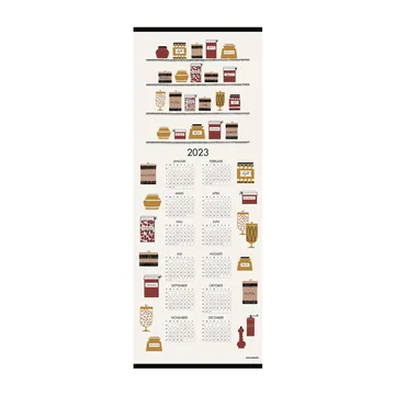 Marmeladengläser Kalender 2023  - 35 x 90 cm
​ - Almedahls