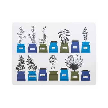 Persons kryddskåp Tischset 30x40 cm 2er-Pack - Blau - Almedahls